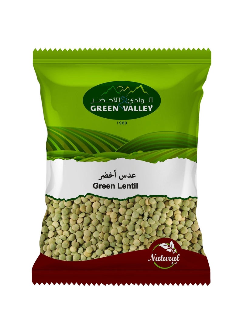 Green Valley Green Whole Lentils 1 kg – Premium Quality, Natural & Nutritious - Image 1